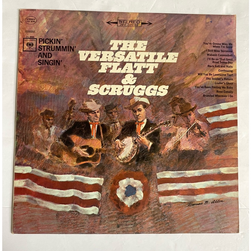 The Versatile Flatt & Scruggs Vintage Vinyl Record